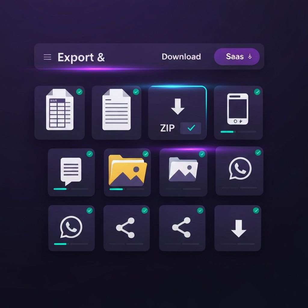 Export and share visualization